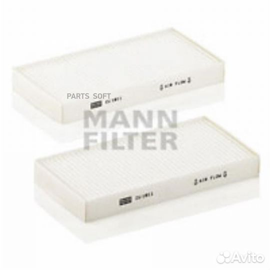 Mann-filter CU 1811-2 Фильтр салона dodge Nitro 05