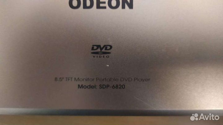 Портативный DVD плеер odeon SDP-6820 с tv тюнером