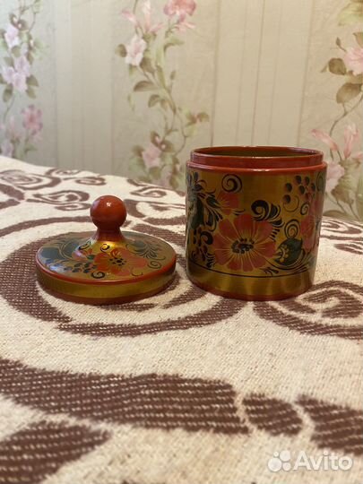 Кадочка Хохлома СССР Винтаж