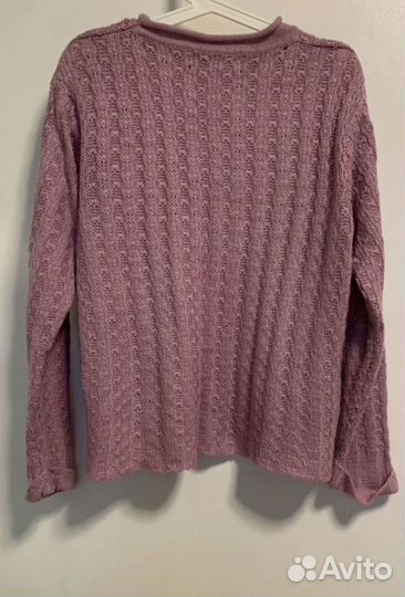 Джемпер брусничного цвета