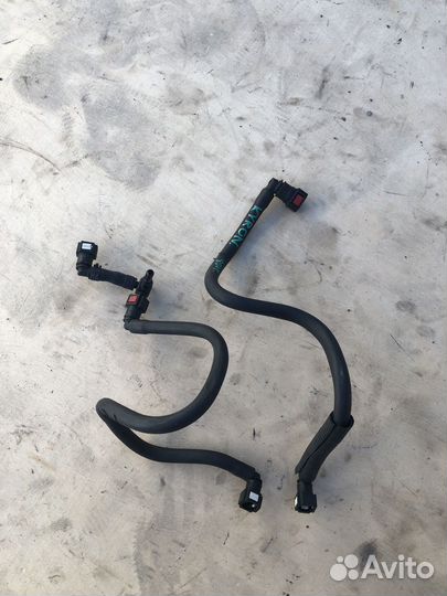 Трубка топливная от фильтра к тнвд ssangyong kyron