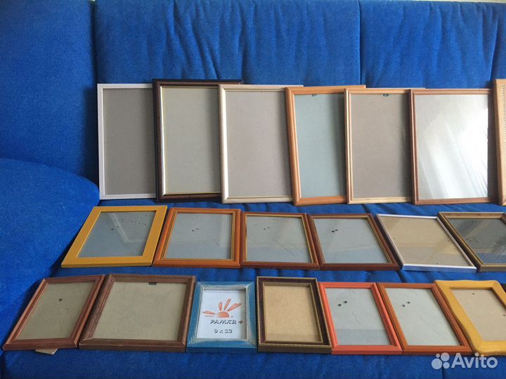 Рамки для фото,разных размеров и форм,31шт