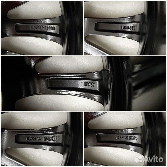 Оригинальные диски BMW 5 G30 R18 632 стиль Чехия