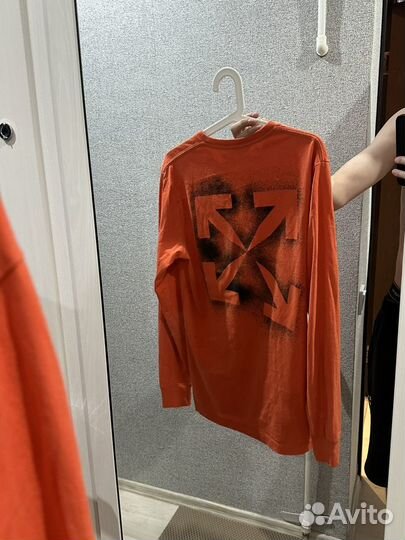 Лонгслив off white Оригинал