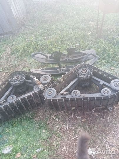 Комплект гусениц и лыж для квадроцикла