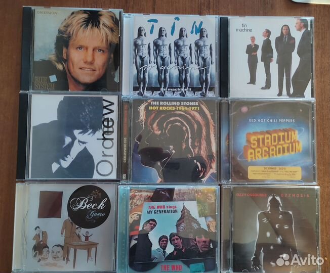 CD диски Rock, Pop