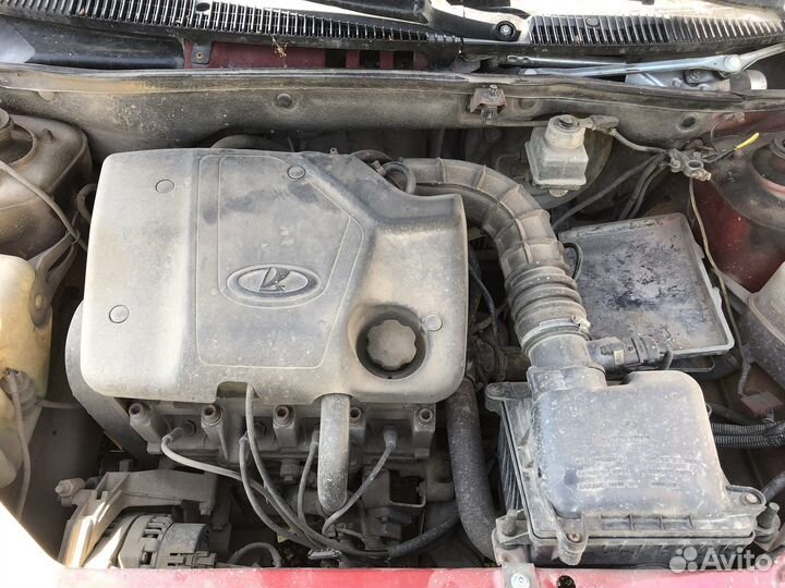 Двигатель на LADA kalina 1.6