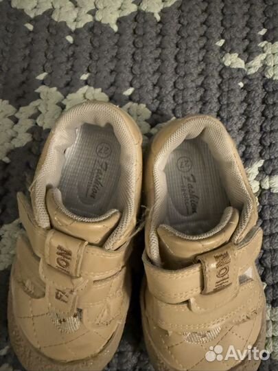 Детские босоногие ботиночки 16.2 по стельке