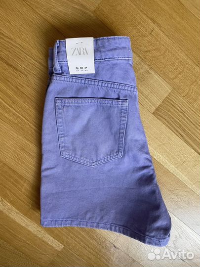 Шорты джинсовые Zara новые
