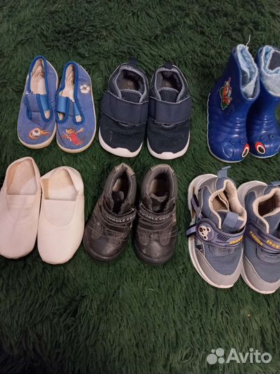 Детская обувь для мальчика 22 - 26 бу пакетом