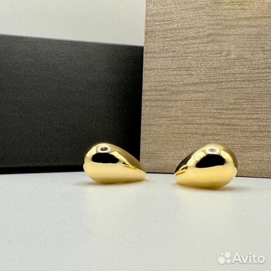 Bottega veneta серьги капли