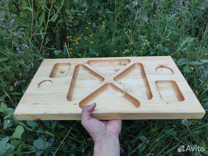 Разделочная доска 2 в 1