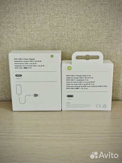Зарядка на Apple iPhone 15 20W USB-C (новая)