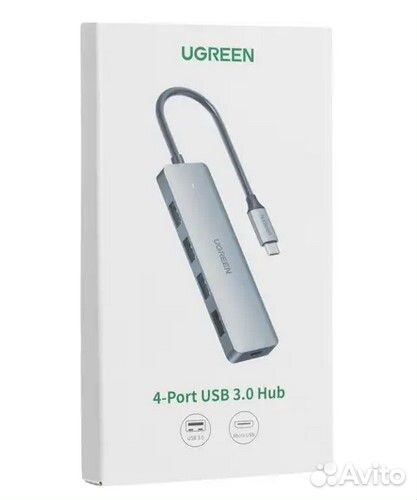 Хаб USB 3.0 (USB-разветвитель) Ugreen CM219