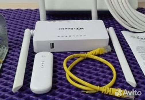 Модем 4G LTE Huawei e3372 + интернет + роутер