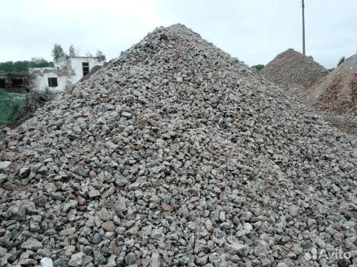 Щебень вторичный в наличии