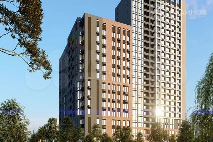 Квартира-студия, 30,7 м², 2/25 эт.