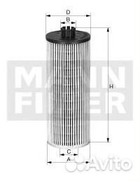 Mann-filter HU7020Z Масляный фильтр