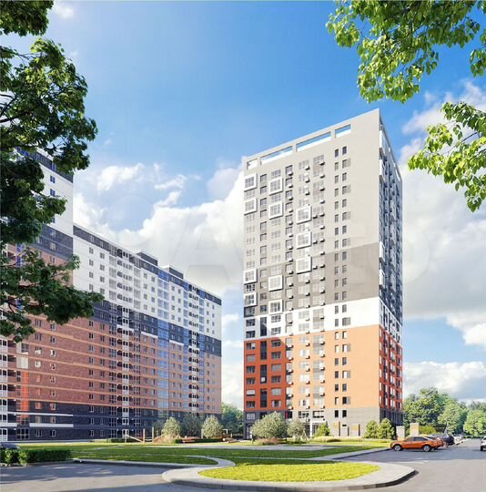 1-к. квартира, 50,4 м², 13/22 эт.