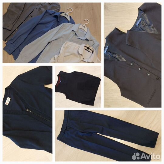 Комплект школьной одежды для мальчика 146-152см