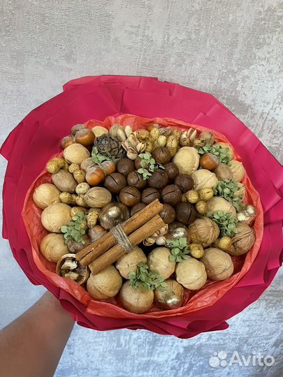 Съедобные букеты Ореховые,для кого угодно