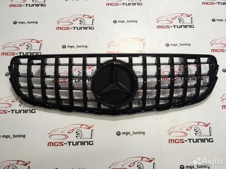 Решетка Mercedes GLC/Coupe GT X253 Без камеры