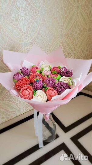 Зефирные цветы