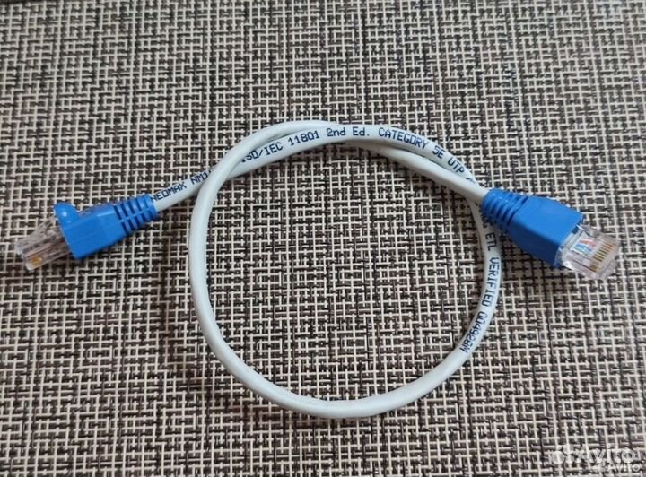 Кабель для интернета, патч корд, RJ-45