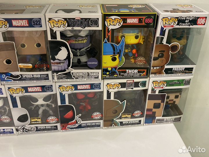 Коллекционные фигурки funko pop