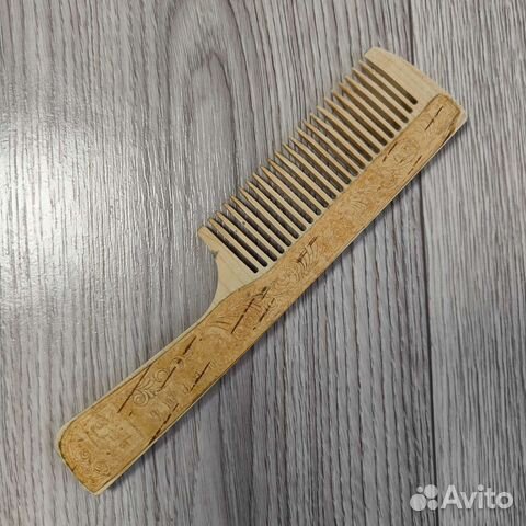 Расческа деревянная гребень сувенирная Пермь