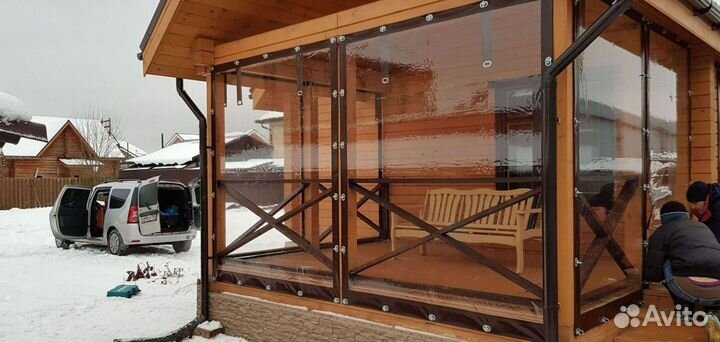 Мягкие окна для дачи