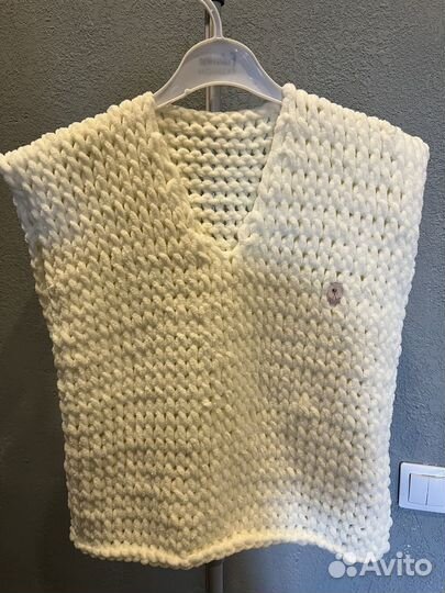 Жилетка безрукавка для девочки