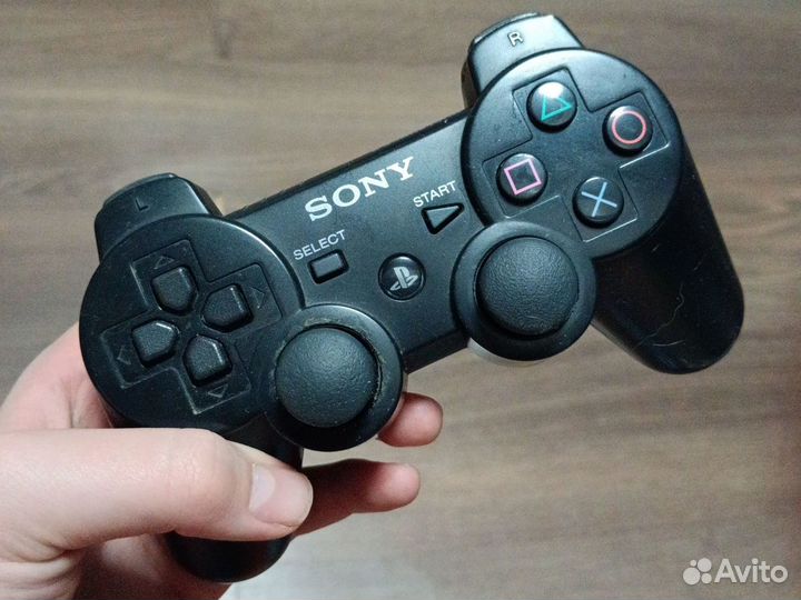 Sony playstation 3 super slim прошитая 2 Геймпада