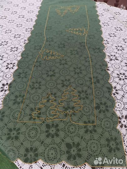 Новогодняя дорожка ёлочки