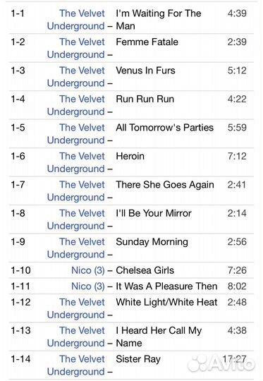 The Velvet Underground - Gold 2CD Rus