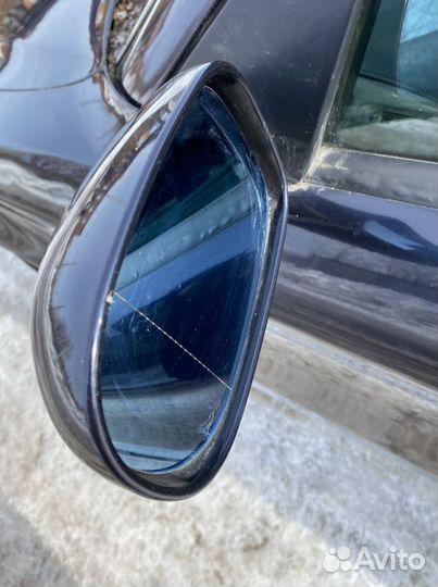 Зеркало левое Alfa Romeo 166 98г синий