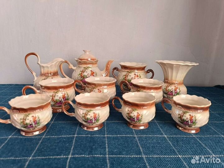 Сервиз винтажный имитация 