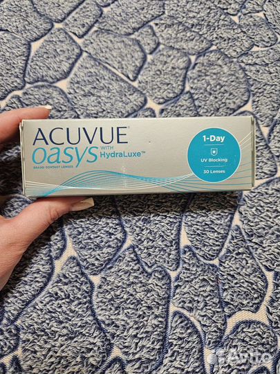 Линзы acuvue oasys 1 day -6.00