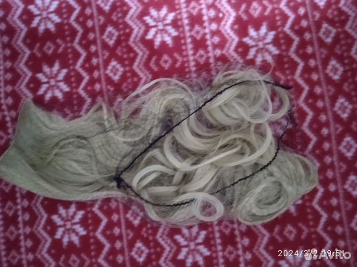 Шиньон на крабе 2 шт