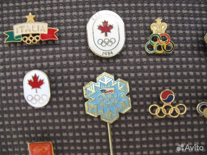 Значки с олимпиады