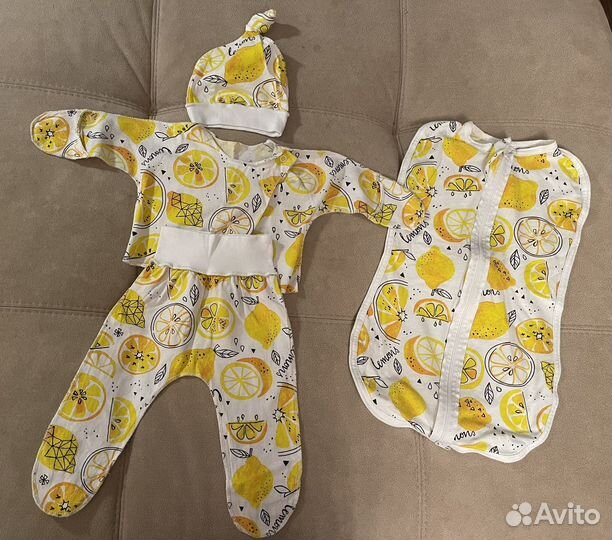 Пакет вещей на новорожденного 56-62р