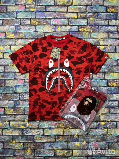 Футболка Bape Shark