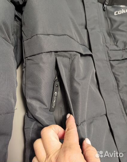 Куртка-парка зимняя для мальчика новая 134,140