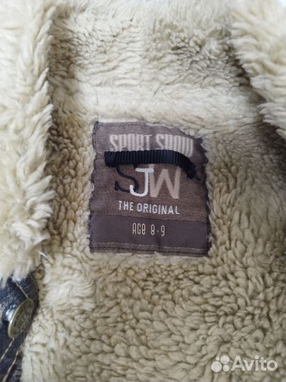 Дубленка натуральная детская