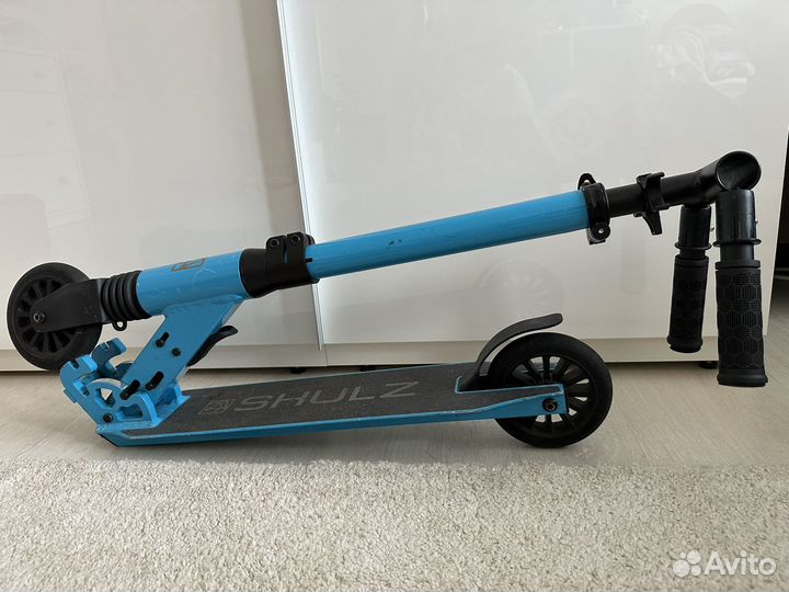 Самокат shulz 120 голубой