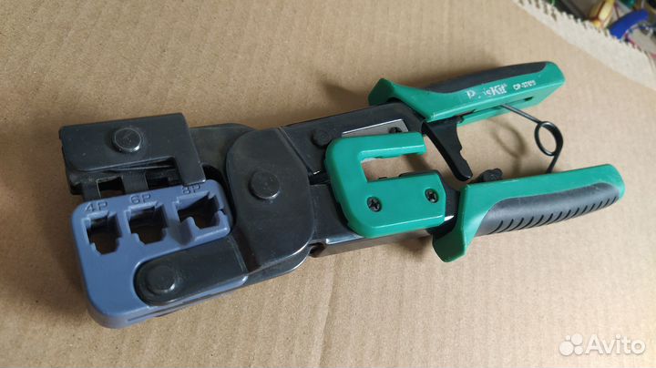 Кримпер (клещи обжимные) ProsKit CP-376M