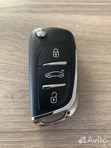 Выкидной ключ Citroen/Peugeot с программированием