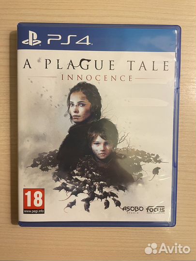 Игра для приставки Plague Tale Innocence PS4