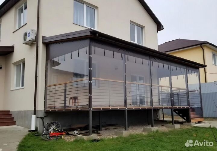 Мягкие окна, шторы пвх