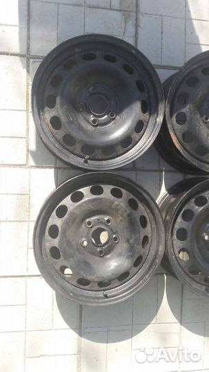Штампованные диски r16 5*112 57.1 VAG